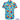 Colorful floral shirt with Island Style Clothing logo on a white background