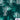 Tropical pattern with palm leaves and a snake logo on a dark green background.