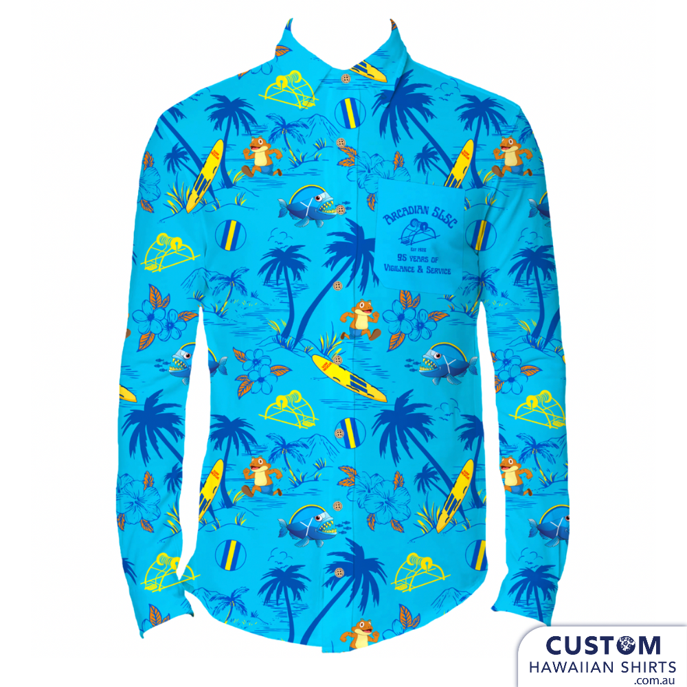 Arcadian SLSC, FNQ - Customised Surf Club Shirts