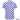 Short-sleeve shirt with blue and white pattern on a white background, featuring 'Island Style Clothing' branding.