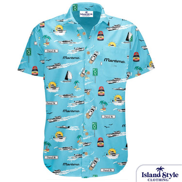 Maritimo Luxury Yachts USA 2024 - Custom Hawaiian Shirts