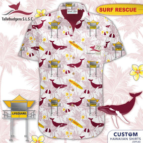 Tallebudgera SLSC Custom Hawaiian Shirt Uniforms