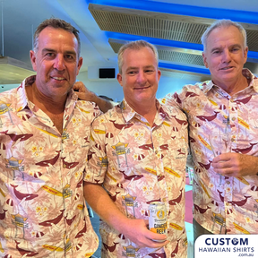 Tallebudgera SLSC Custom Hawaiian Shirt Uniforms