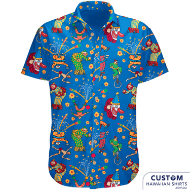 Take a piece of your Luna Park experience home with you. Buy one of these funky shirts when you next visit the fun park you will see them for sale in the merch shop. Let us design some funky uniforms for your store.