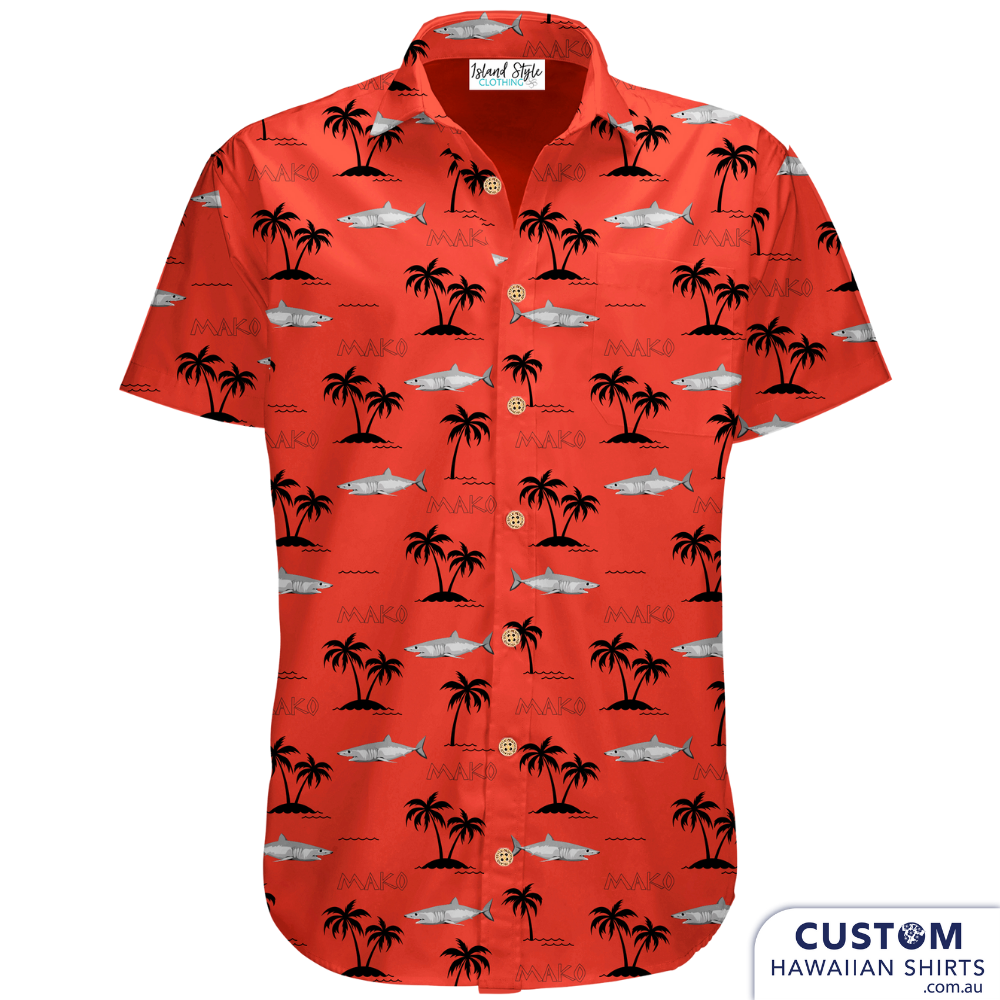 Mako Sailing Club - Personalised Hawaiian Shirts