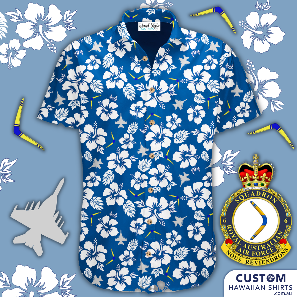 6 Squadron RAAF - Personalised Military Shirts
