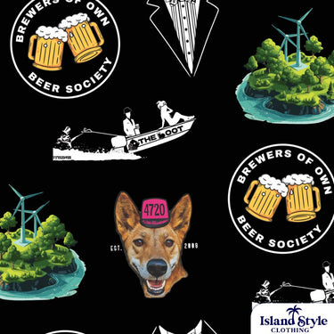Brewers Of Own Beer Society | Personalised Mens Hawaiian Stretch Shirts