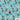 Patterned fabric with Christmas-themed designs including surfers, palm trees, and presents on a blue background.