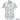 Short-sleeve shirt with Christmas-themed pattern on a white background, featuring Island Style Clothing brand.