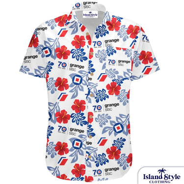 Grange Surf Life Saving Club Custom Hawaiian Shirts