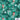 Patterned fabric with tropical leaves, candy canes, and text on a green background.