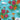 Pattern with flowers, kangaroo, emu, and Sydney Opera House on a blue background.