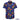 Colorful tropical shirt with floral and animal patterns on a white background