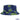 Navy bucket hat with green leaf pattern on a white background, featuring 'Island Style Clothing' brand.