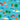 Colorful pattern with palm trees, flowers, and people's faces on a blue background, featuring 'Oma Caz' branding.