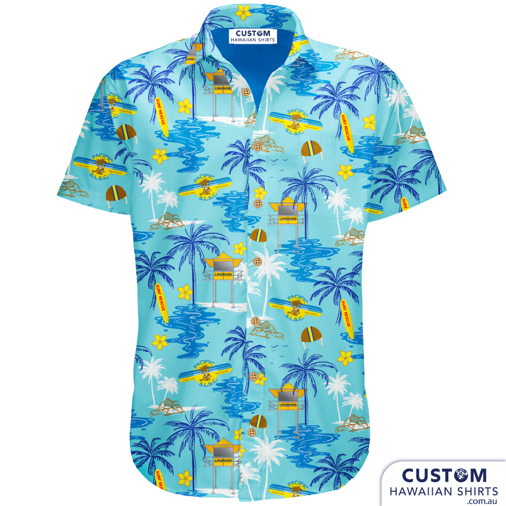 Pacific SLSC, Palm Beach QLD - Hawaiian Shirts