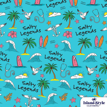 Saltwater Medical Caloundra Custom Hawaiian Shirts Uniforms
