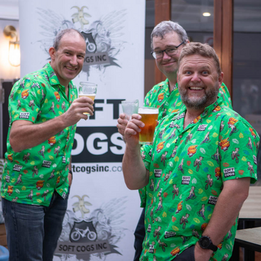 Soft Cogs | Custom Sports Hawaiian Shirt Uniforms