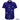 Navy blue shirt with colorful pattern on a white background