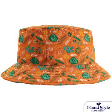 The epic brand Stihl had a conference in Cairns, Qld and we designed and supplied them with new staff Bucket hats and Hawaiian shirts.&nbsp;