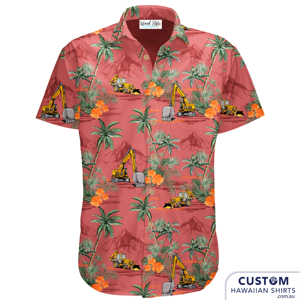 TMM Group wanted some personalised Hawaiian Shirts for their staff Xmas of 2023. Let us design some for your company, group or club. Soft touch Rayon Custom Hawaiian Shirts
