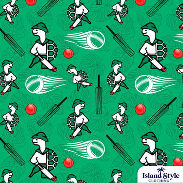 We made Customised Bucket Hats and Shorts for Village Greenies Cricket Club in the Cayman Islands