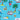 Pattern with cruise ships, palm trees, flowers, and sun on a blue background.