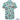 Hawaiian shirt with island-themed design featuring red trucks, palm trees, and bears on a light blue background. Brand 'Island Style Clothing' visible.