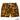 Shorts with vintage-style letter and symbol pattern on a white background, featuring 'Island Style Clothing' brand.