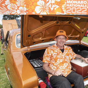 Bespoke and personalised Monaro Car Club custom Hawaiian shirts for the Monaro National's 2022 this is a bi-annual event for members and enthusiasts.