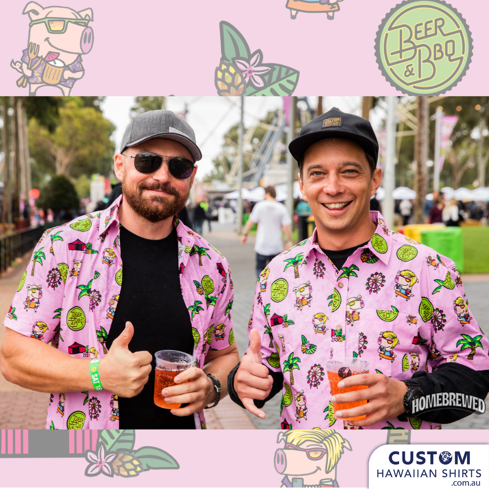 Beer & BBQ Festival 2021 - Custom Shirts, Shorts & Bucket Hats