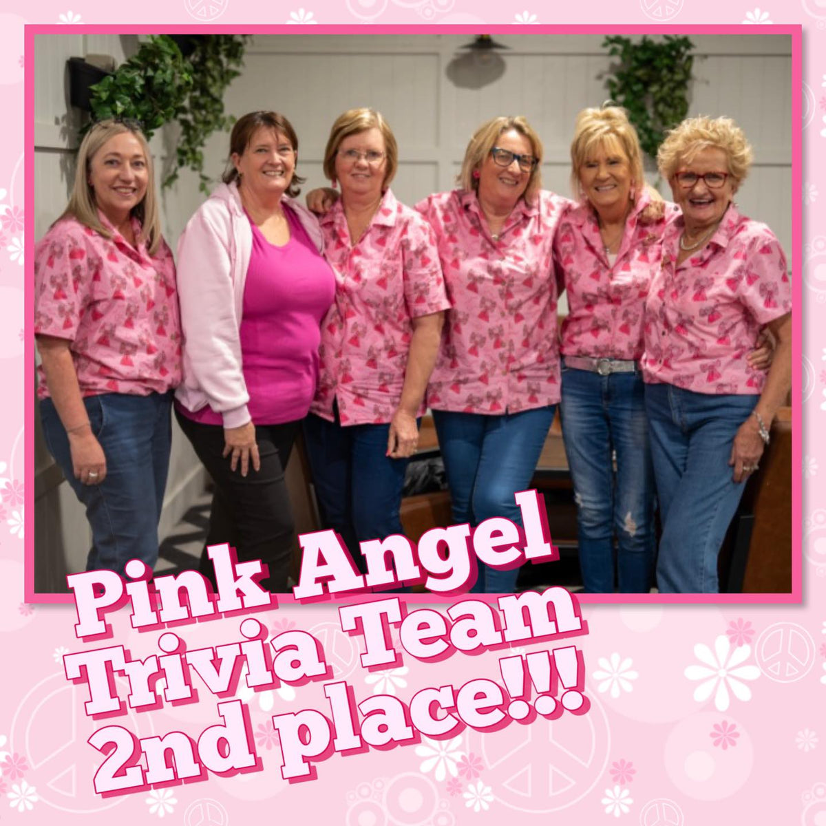 The amazing Pink Ladies Inc. in Dubbo are a registered Breast Cancer Charity. They wanted some new Custom Hawaiian Shirt Uniforms. The ladies supplied us with a very cute angel graphic and of course wanted the shirt to be pink. What champs. We think the shirts came out well and they look amazing.