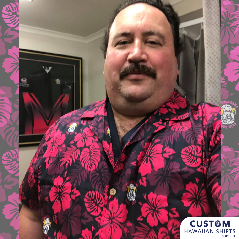 Barodsa Rugby Rams Barossa Rams Rugby Club, SA - Custom Shirts & Hats – Custom Hawaiian Shirts