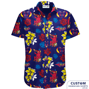 Boars Doncaster Cricket Club, NSW - Hawaiian Cricket Shirts