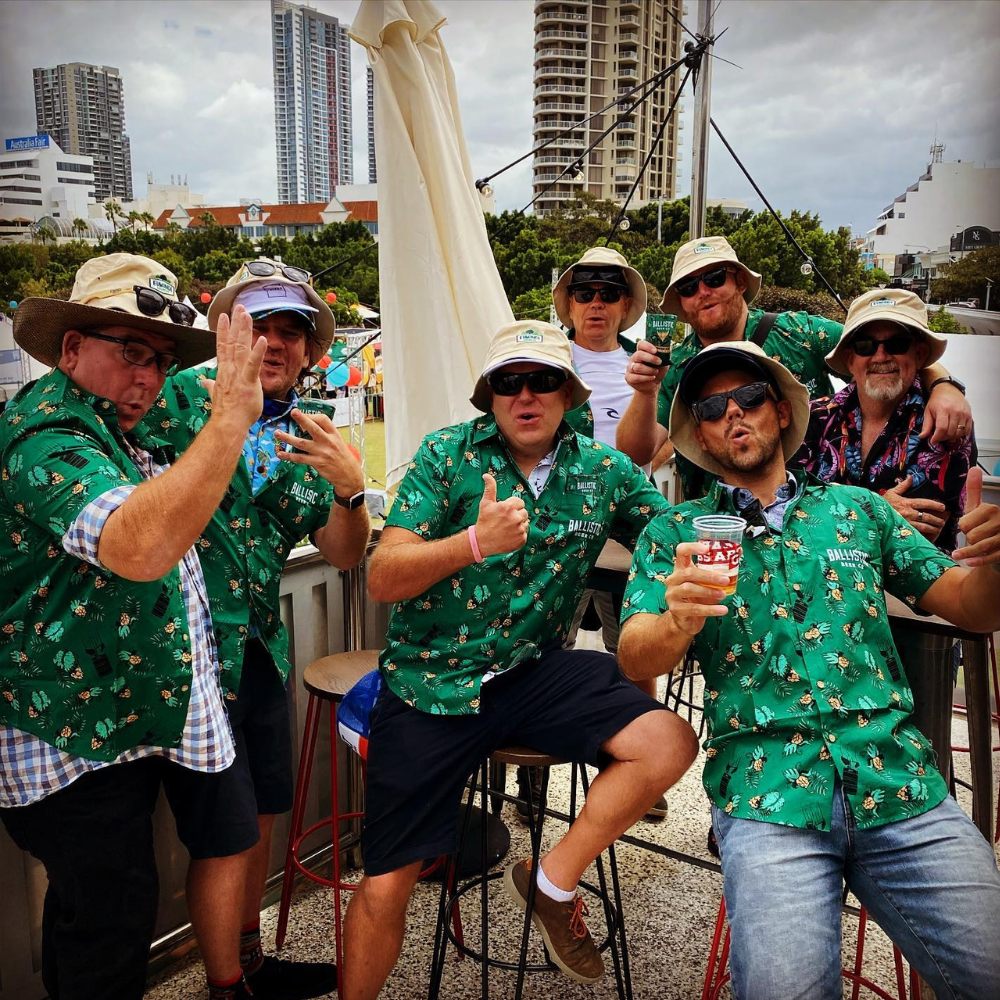 Ballistic Beer Co, Qld - Hawaiian Shirts & Bucket Hats