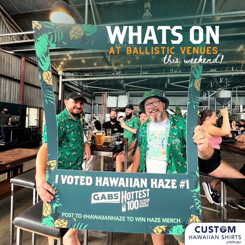 Ballistic Beer Co - Hawaiian Shirts