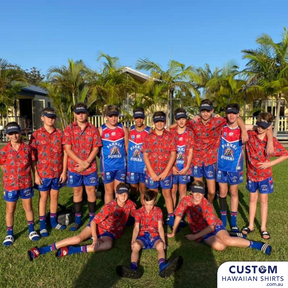 What do the Parkes Pumas and M C Hammer have in common? You just can't touch them. This is certainly true of the peerless style exhibited by the team. Personalised club uniforms as fierce as their starting line-up, these guys flat-out OWN the competition. 100% Cotton Coconut buttons