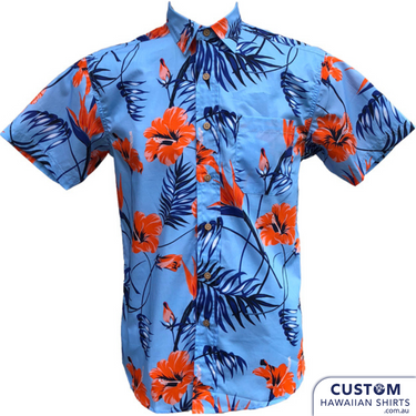 Kennards Self Storage - Staff Christmas Presents. The very first custom shirt we made for this large company who gave these to all their staff for xmas gifts. Let us design some for your company or group. 100% Cotton Design with their company colours Logo embroidered across back