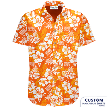 Bespoke and personalised Monaro Car Club custom Hawaiian shirts for the Monaro National's 2022 this is a bi-annual event for members and enthusiasts.