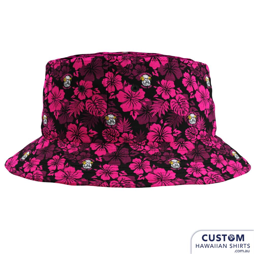 Barossa Rams Rugby Club, SA - Custom Bucket Hats – Custom Hawaiian Shirts