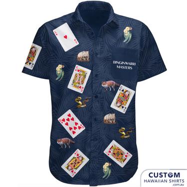 Binginwarri Masters Personalised Card Club Shirts